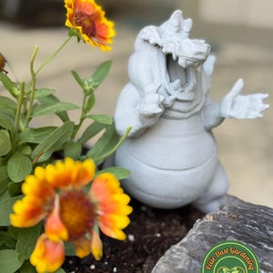 Louis Garden Statue - Decor Flower Disney Epcot festival floral gift outdoor Yard stake Tiana crocodile Princess and the Frog