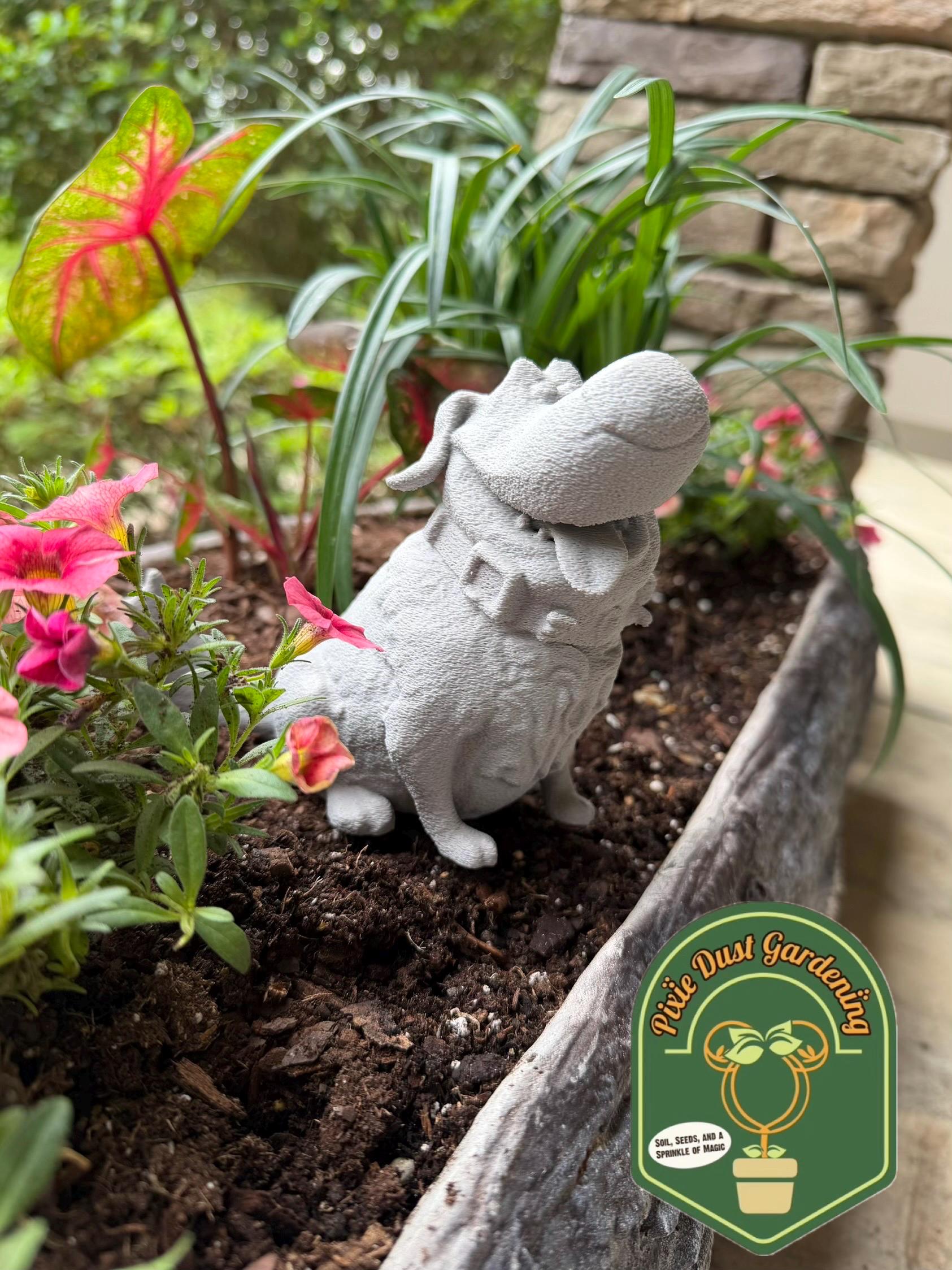 Dug Garden Statue - Decor Flower Disney Gift Pixar UP Dog Outdoor