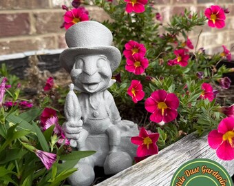 Jiminy Cricket Garden Statue - Decor Flower Disney Gift Outdoor