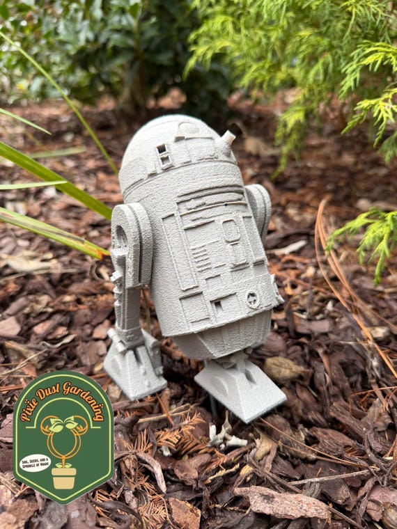 R2D2 Garden Statue Decor Flower Disney Star Wars Gift Epcot