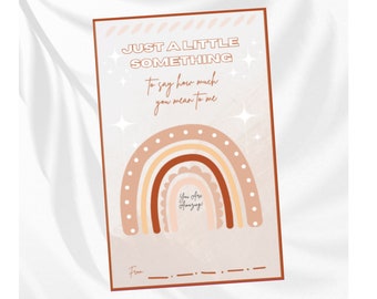 Porte-cartes cadeau Boho Appreciation