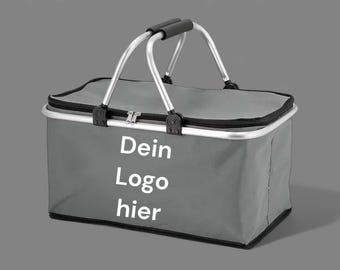 Personalized shopping basket with your logo – Individual and personalized
