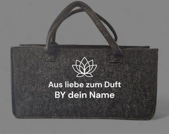 Consultant felt bag, customizable bag for consultants