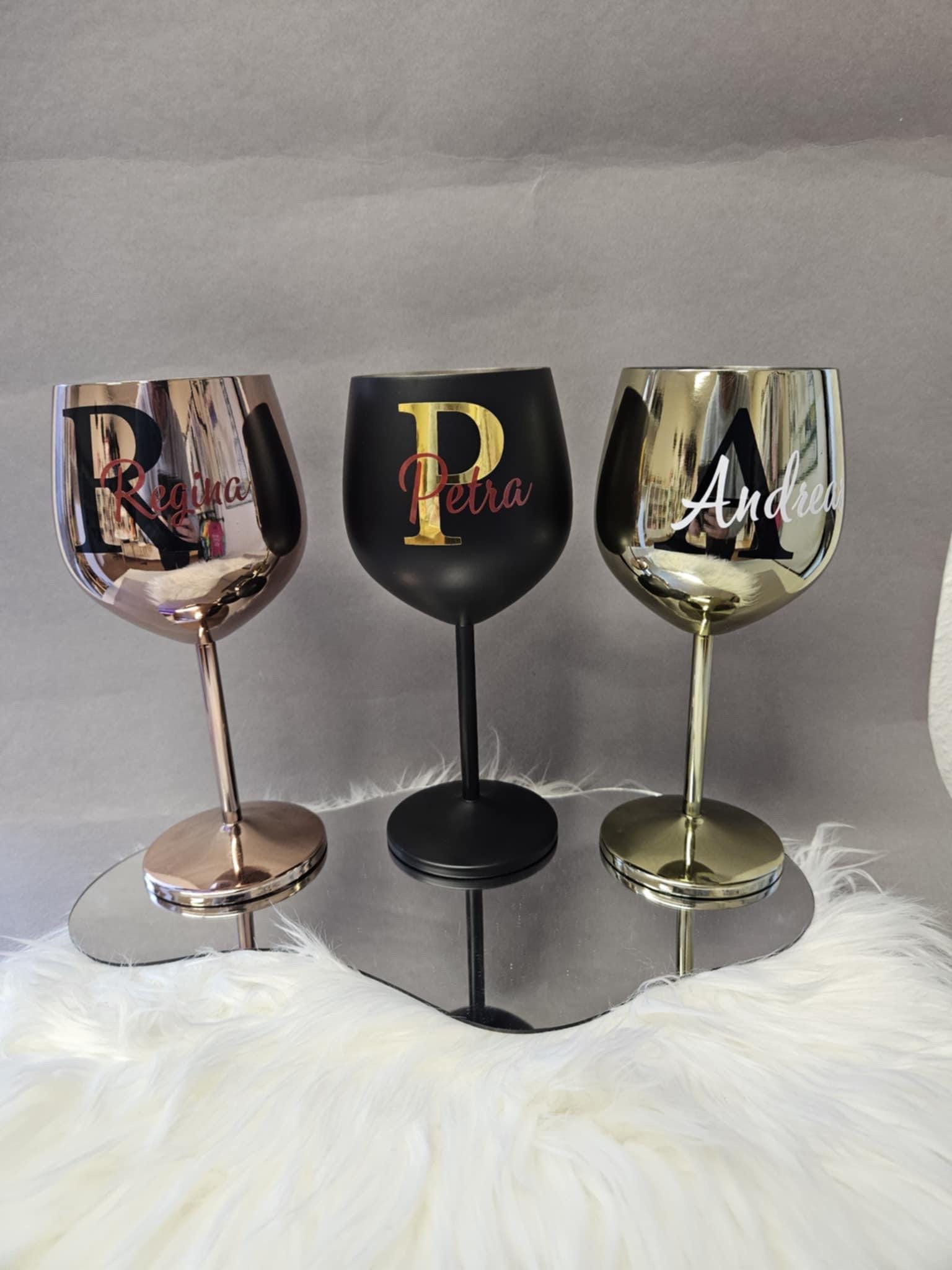 4 Supporti Bicchieri Da Vino Sospesi - Senza Foratura, Acciaio, Bianco - Foto 7