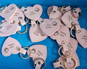 Keyring Golf Queen golfer ladies