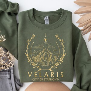 Velaris Shirt, ACOTAR shirt, acotar Merch, Night Court Shirt, City Of Starlight, Sarah J Mass House of Wind, Prythian, A Court Of Thorns