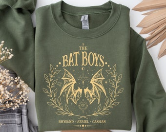 Bat Boys Shirt, Acotar Merch Shirt, Bat Boys Wings Shirt, Book Lover Shirt, Book Fandom Tee, Feyre Acotar Shirt, SJM Merch, The Night Court