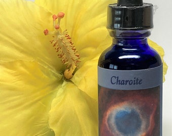 CHAROITE Gem Mineral Elixir - Cleansing and Purification of the Energy Body