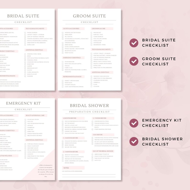 Wedding Organization Template Digital Planning Guide Complete Bridal Checklist System Professional Timeline Manager Vendor Directory Package Essential Wedding Day Tools Comprehensive Planning Solution Instant Access Download Perfect