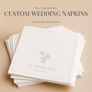Modernes Hochzeitsmenü Vorlage Minimalistisches druckbares Hochzeitsmenü Hochzeitsabendessenskarte Digitaler Download Bearbeitbare Menüvorlage MARIGOLD Bild 12