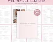 Wedding Planning Checklist Wedding Planner Template Printable Wedding Organizer Bride Planner Template Wedding Day Timeline Checklist Vendor