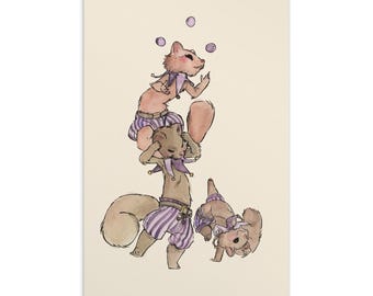 Clowns go for the Juggler