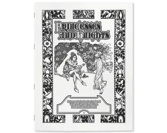 Princesses and Knights Coloring Book