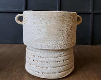 Rustic Ceramic Planters, Pottery, Plant Pot, Succulent Pot