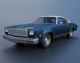Chevrolet Chevelle Malibu Hardtop ( 1974 ), Modelcar by Matrix