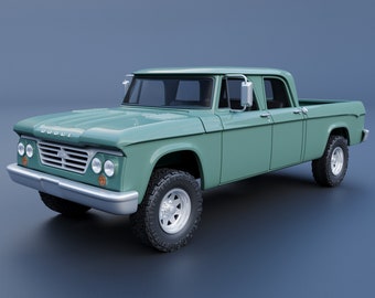 DODGE W200 POWER Wagon Crew CAB 1962