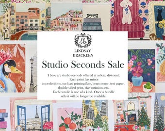 Studio Seconds Art Print Bundle  | Imperfect & Discounted Wall Art | Choose Your Bundle