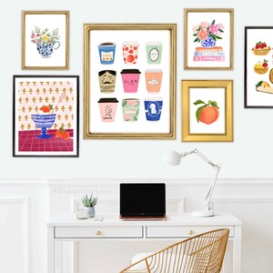 Ice Cream Print, Ice Cream Art, Foodie Wall Art, Kitchen Art, Kitchen Decor, Ice Cream Shop, Ice Cream Wall Art, Ice Cream Party, Ice Cream image 7