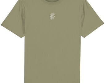 T-shirt met EOS-logo, salie