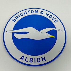 Brighton Hove Albion Custom 3D Printed Wall Decor
