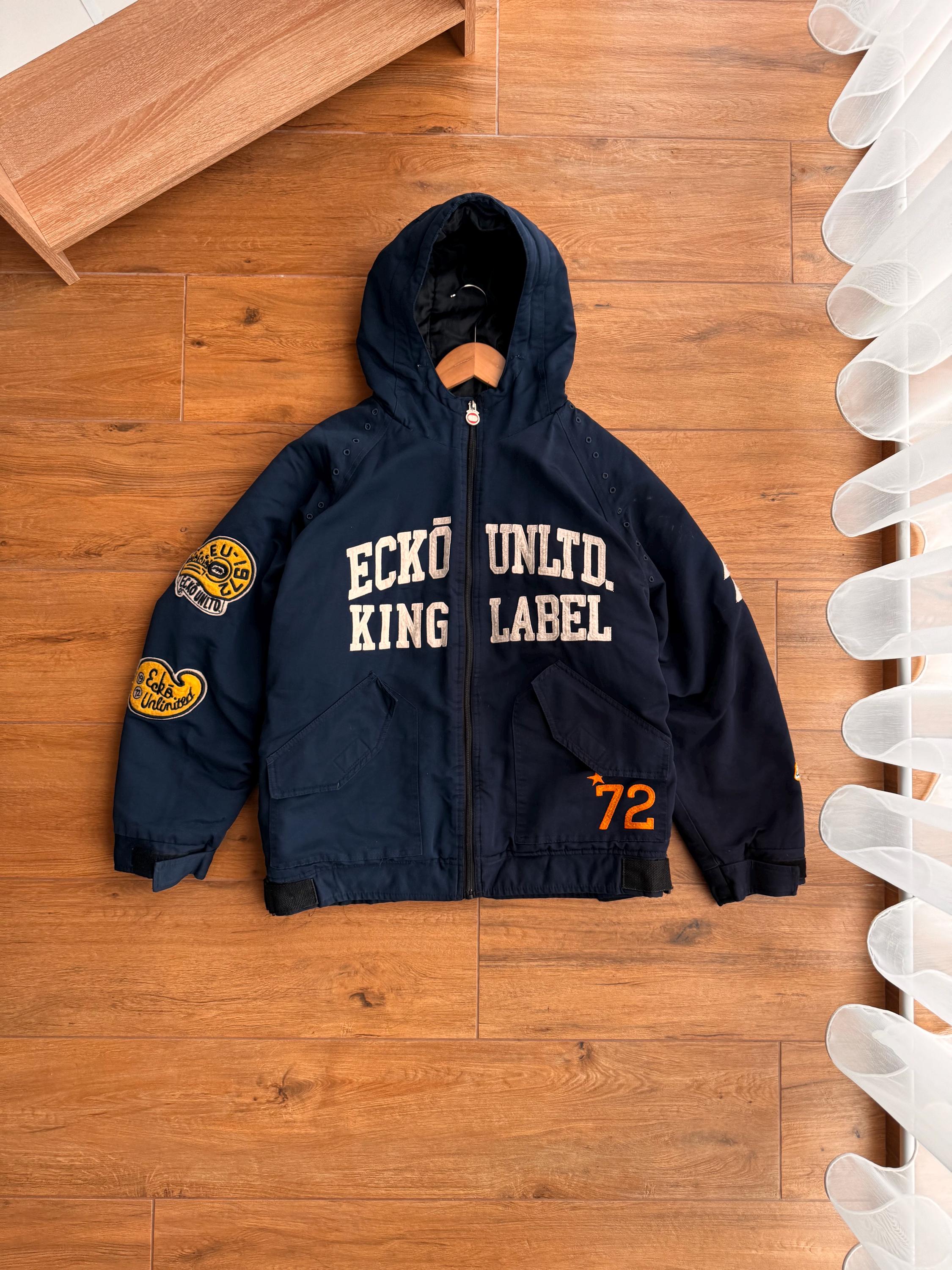 Vintage Ecko Unltd King Label Navy Baggy Japanese Jacket - Etsy Israel