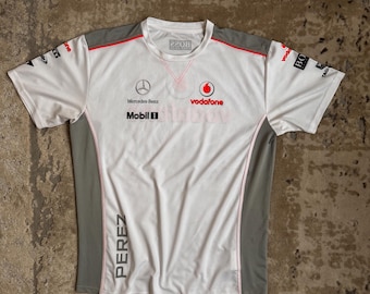 Vintage Mercedes-Benz McLaren F1 Team Vodafone Sergio Perez T-Shirt