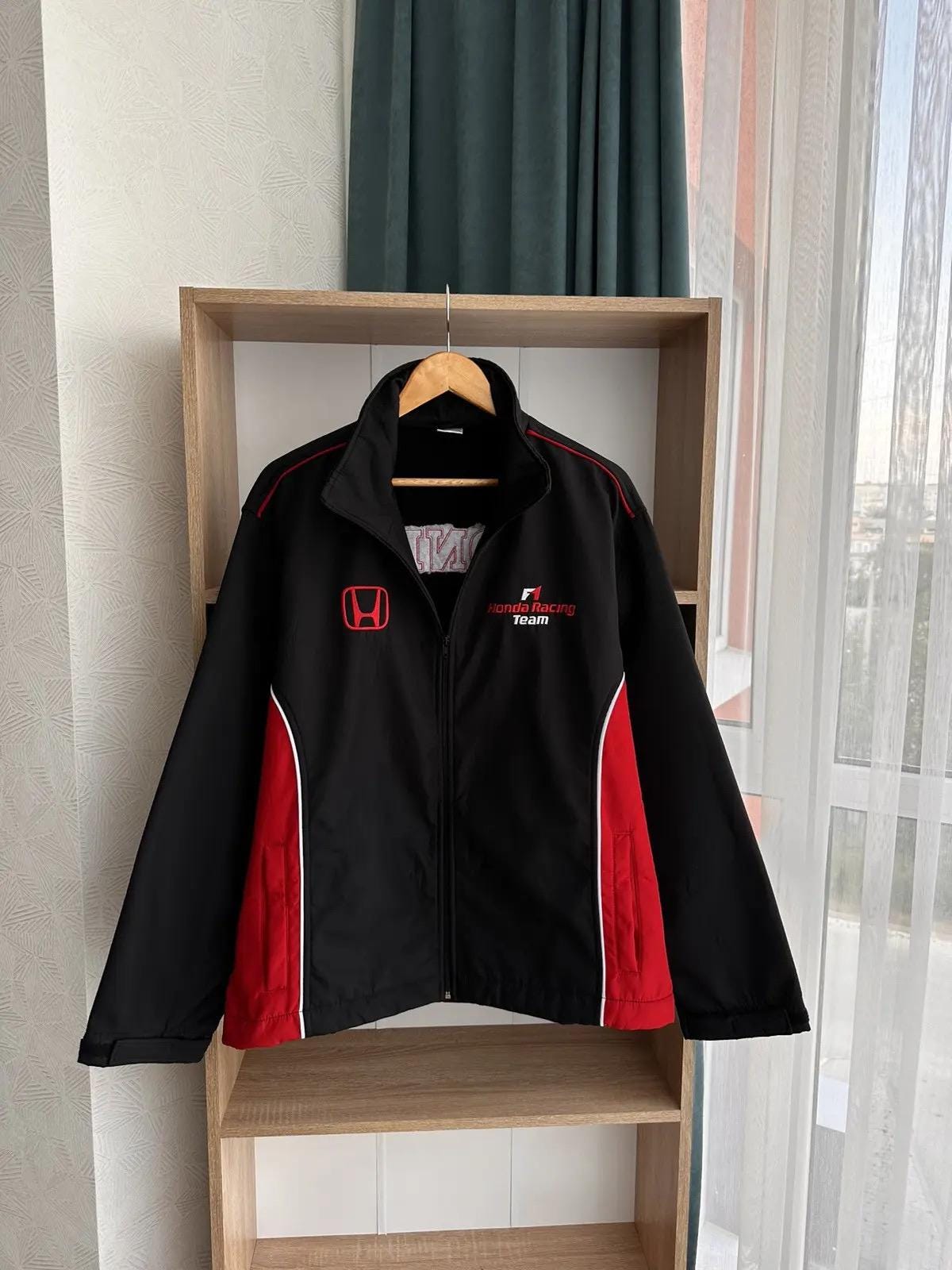 Honda F1 Jacket - Etsy Honda F1 Jacket - Etsy