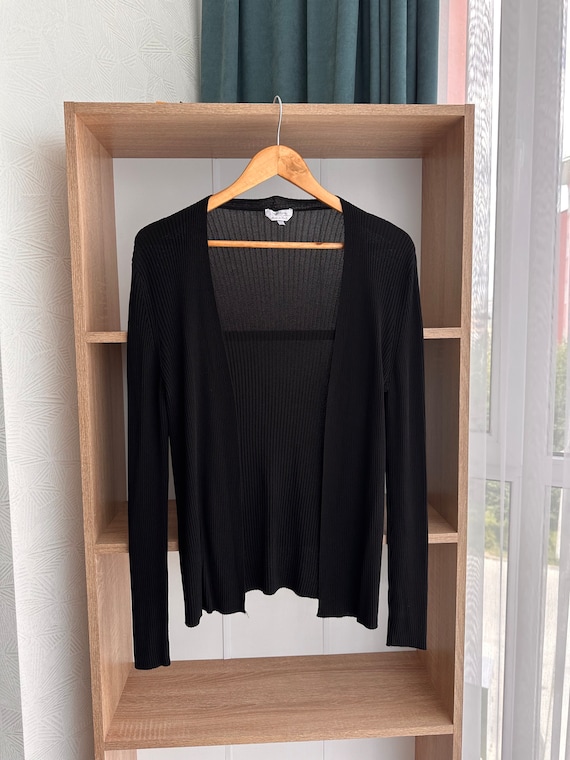 Max Mara, Vintage Max Mara Luxury Virgin Wool Formal Cardigan