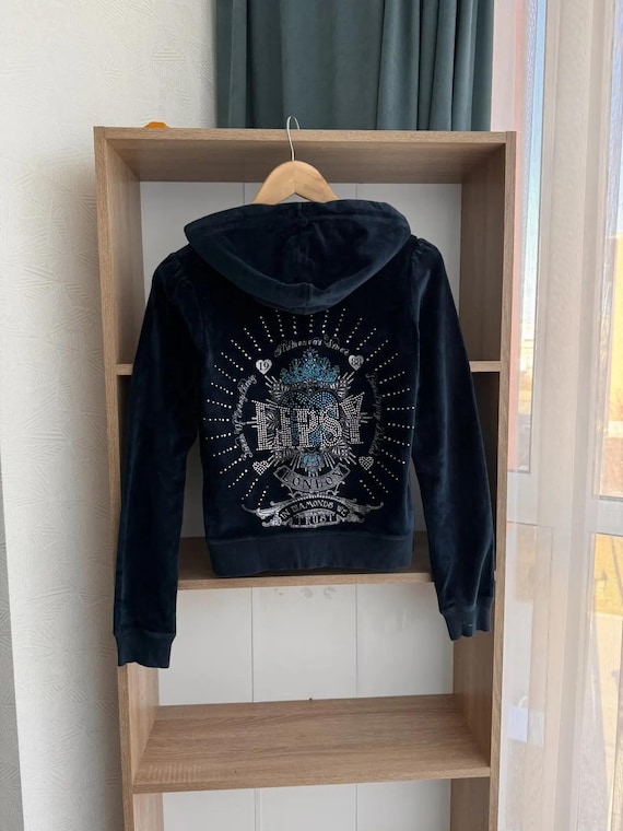 トップス 00s civarize velor hoodie skull gimmick 00s civarize velor hoodie skull gimmick