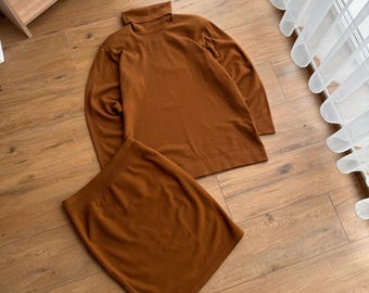 Vintage Escada by Margaretha Ley Wool&Cashmere Sweater and Skirt