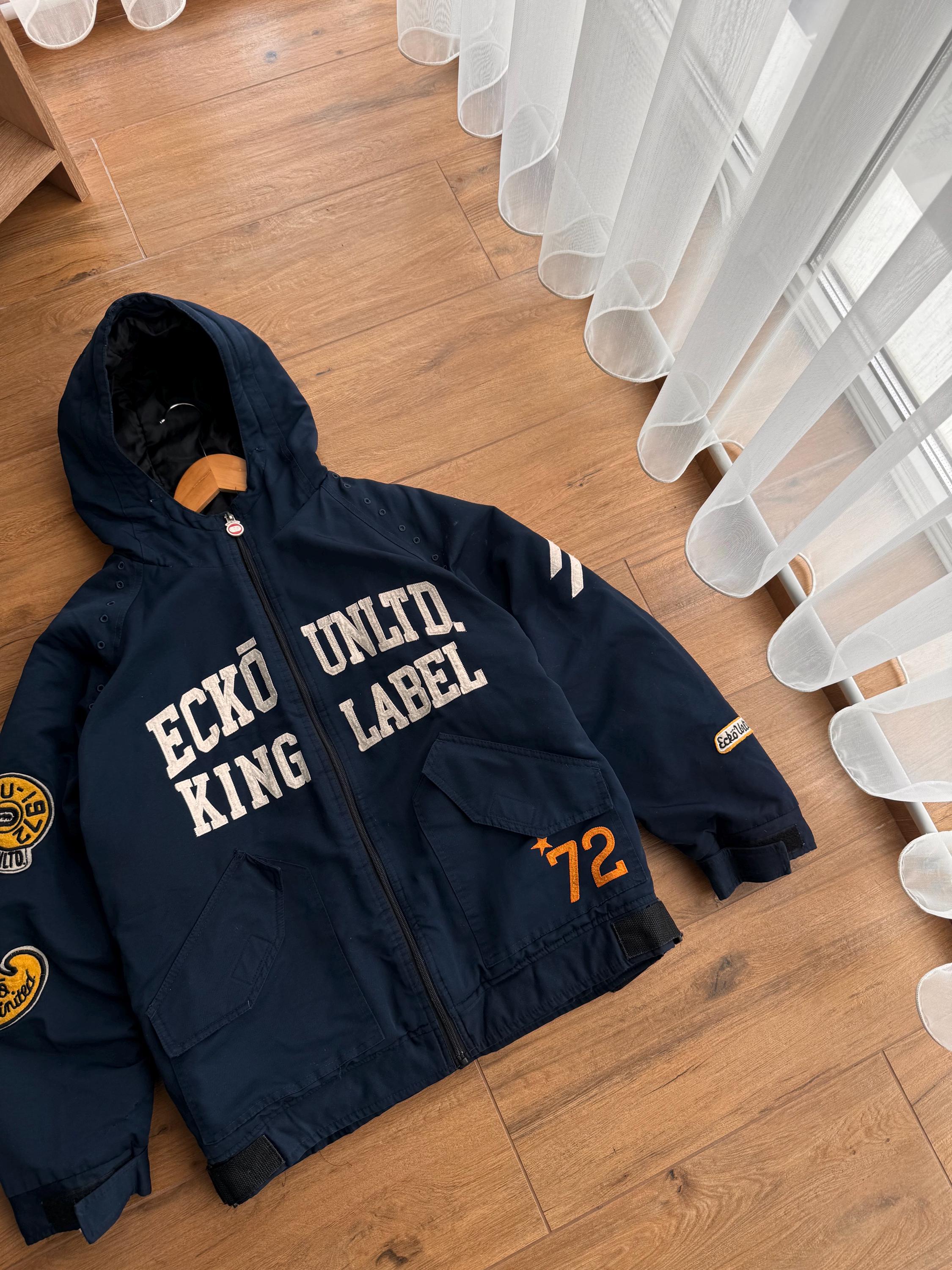 Vintage Ecko Unltd King Label Navy Baggy Japanese Jacket - Etsy Israel