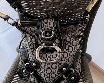 Vintage Guess Bag Red Y2k Rare 2000's Leopard - Etsy