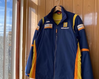Vintage Renault Formula One Alonso Racing Team Jacket