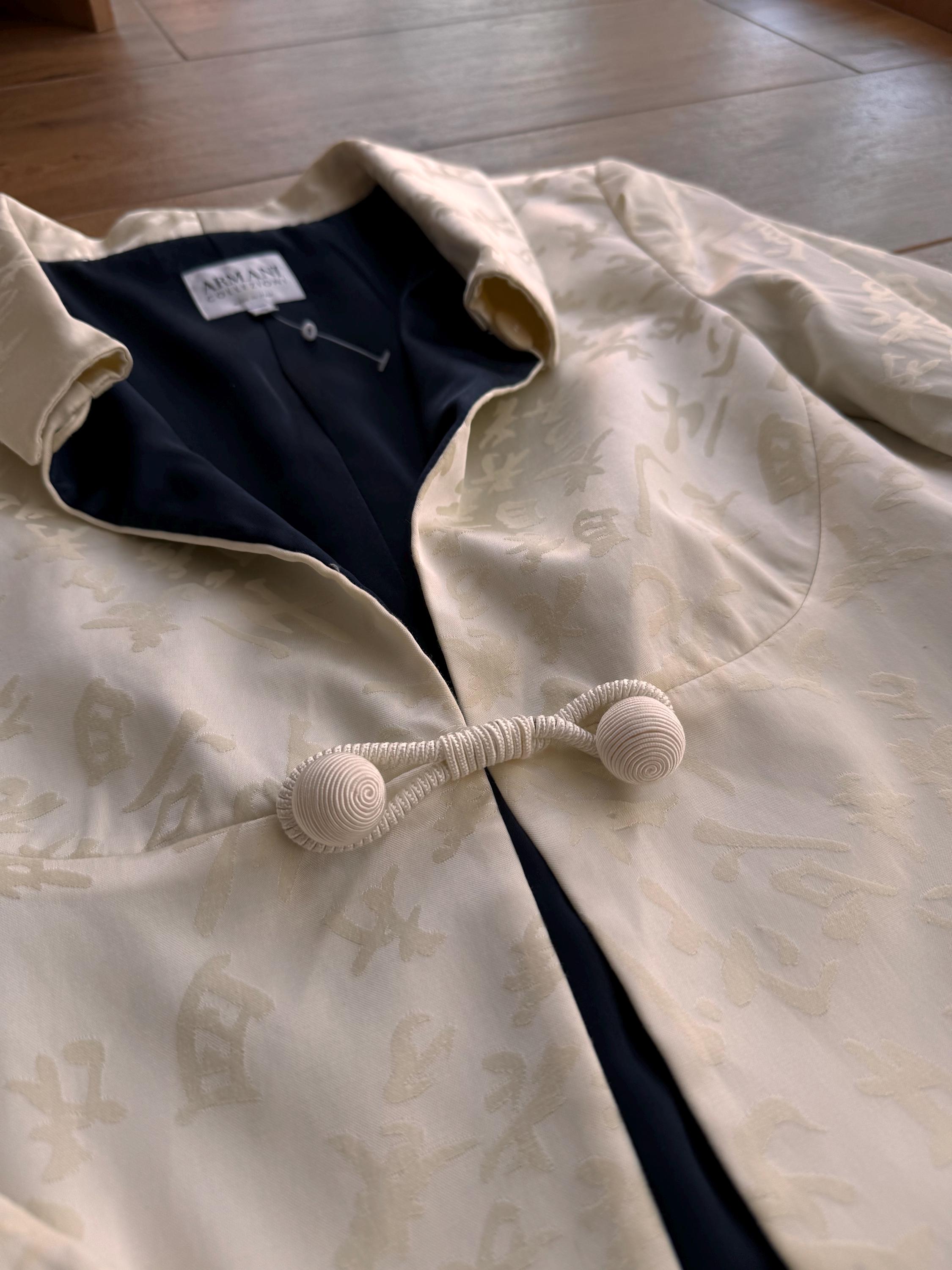 ARMANI COLLEZIONI 42 シルバー サテン スリップドレス XS-Lサイズあり 【GINZA COUTURE/銀座クチュール】バイカラー