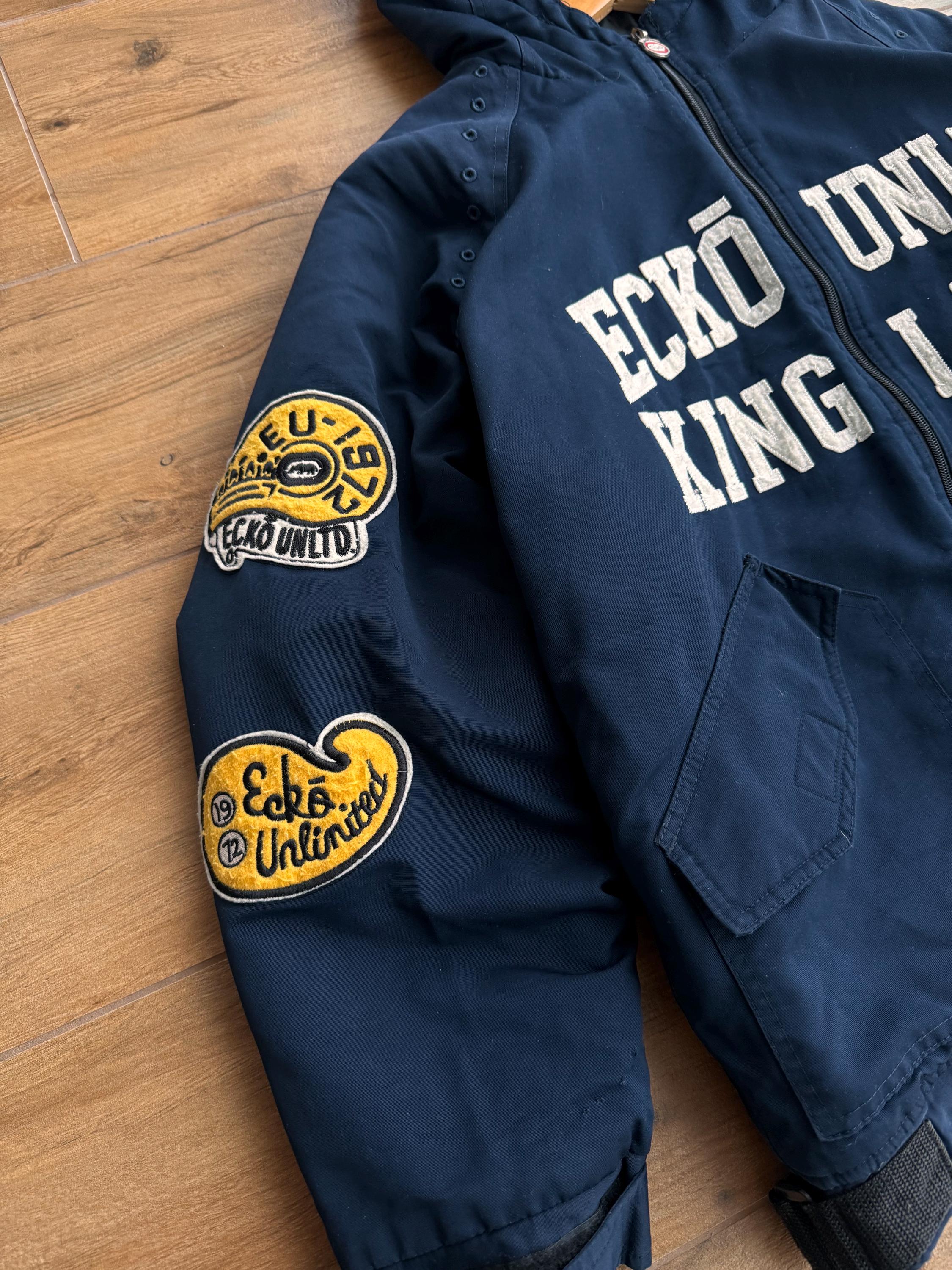 Vintage Ecko Unltd King Label Navy Baggy Japanese Jacket - Etsy Israel