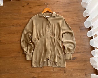 Vintage Escada by Margaretha Ley Silk Button Up Shirt