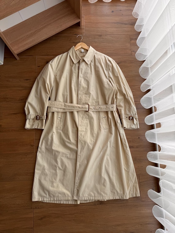 Herno, Vintage Herno Made in Italy Luxury Beige Long Coat