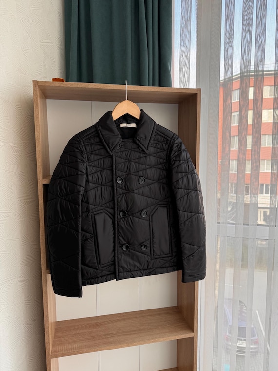 Vintage Bally Switzerland Luxury Black W’ Puffer Jacket