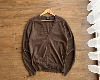 Vintage Boggi Milano Italian Lana Virgin Wool Cardigan