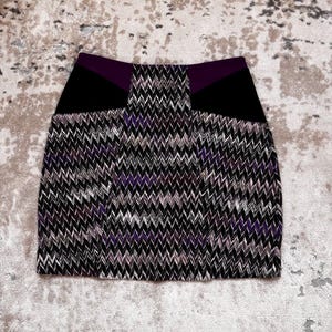 VTG Missoni Zigzag Wool Luxury Skirt