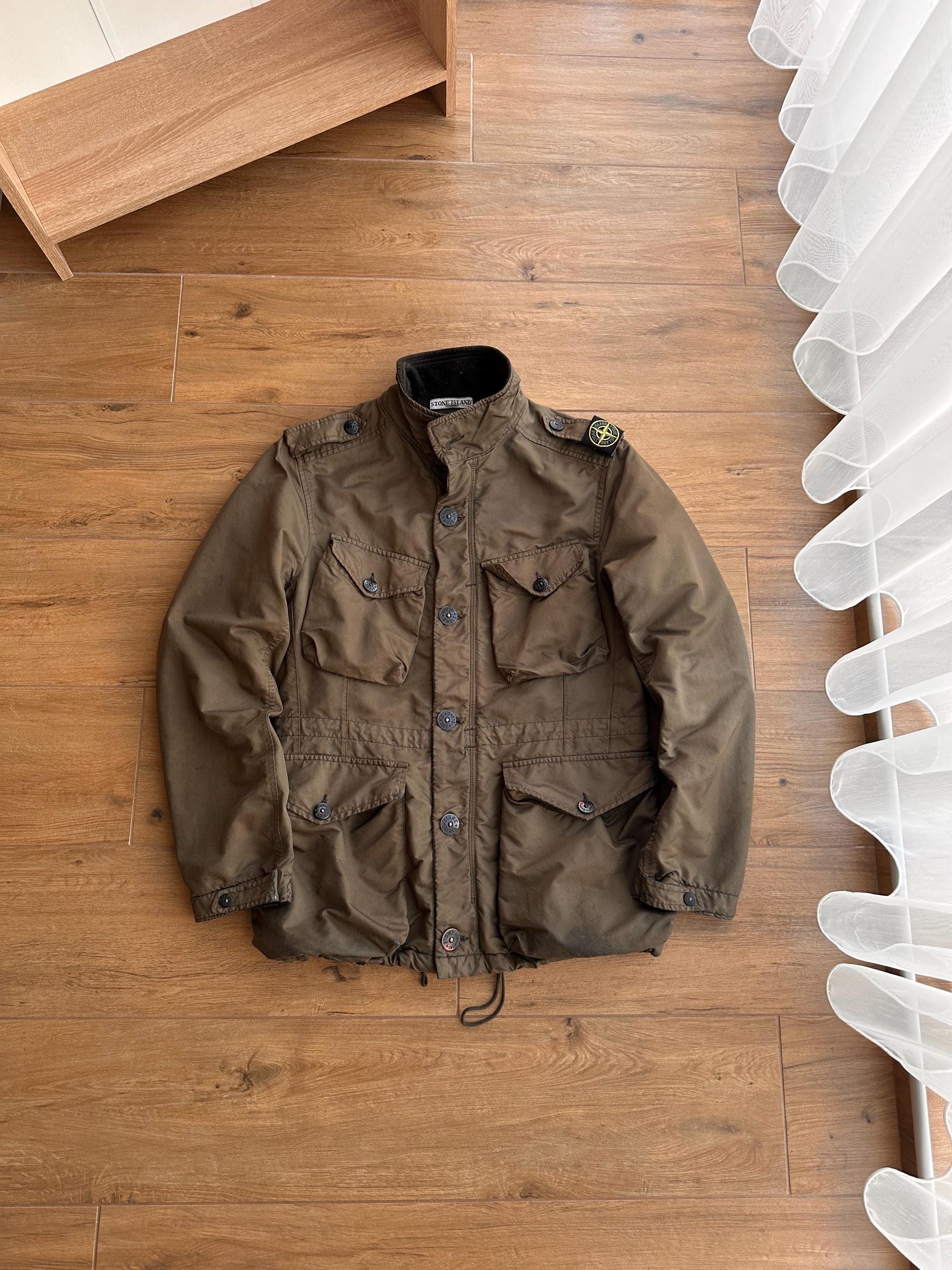 Stone island army jacket deals