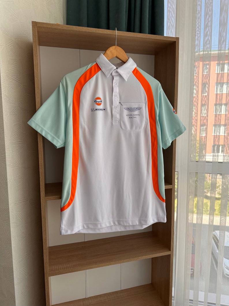 Vintage Aston Martin Racing Gulf AMR Motors GT Team T-shirt - Etsy