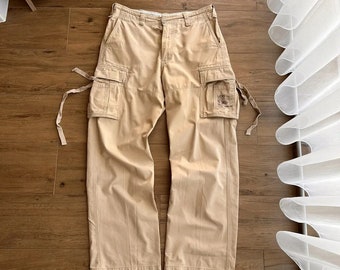 Pantaloni beige vintage Levi's Cargo Bondage Military SS06