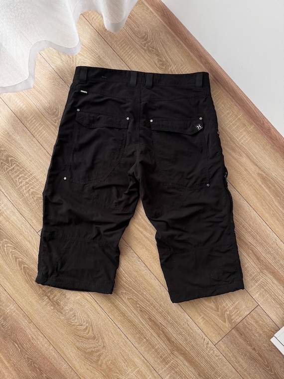 Haglöfs, Vintage Haglofs Loose Cut Black Outdoor Size L Japanese Shorts