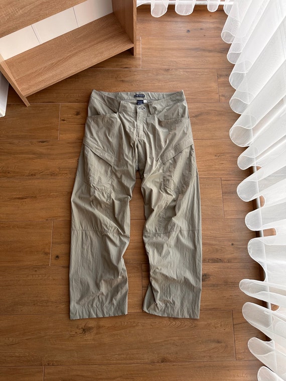 Vintage Arcteryx Outdoor Cargo Light Nylon Pants Etsy