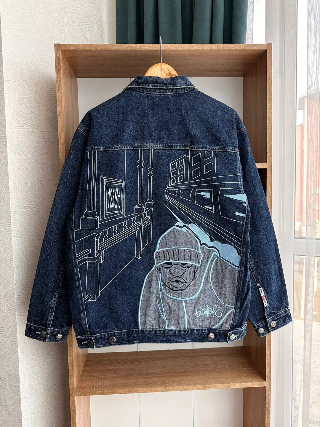 Vintage South Pole Big Logo Jnco Style Japanese Jeans Jacket - Etsy