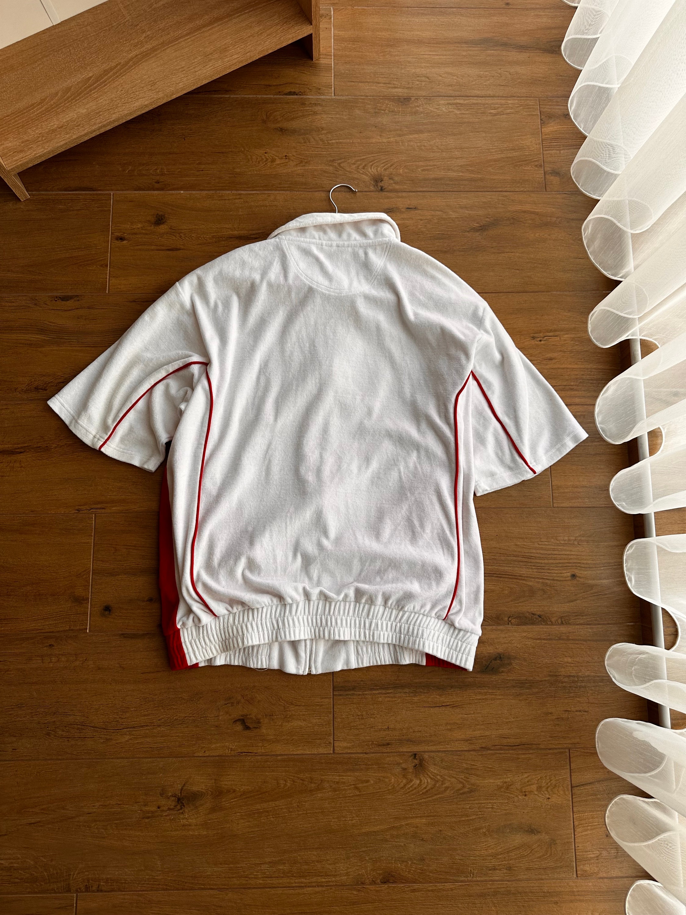 SOUTHPole フルジップジャケット 3XL ホワイト/レッド SOUTHPole フルジップジャケット 3XL ホワイト/レッド SOUTHPole