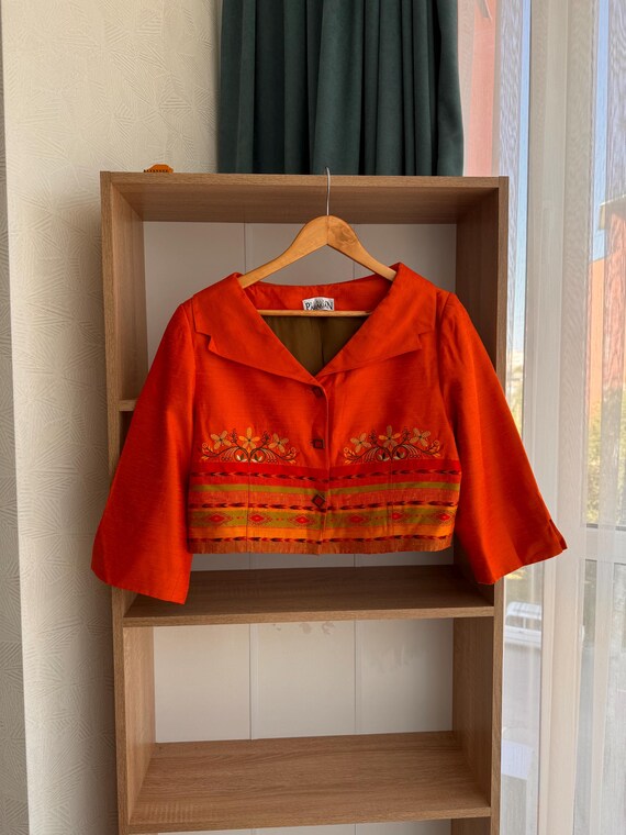 Vintage Autre Marque Veste by Didier Parakian Cropped Blazer - Etsy