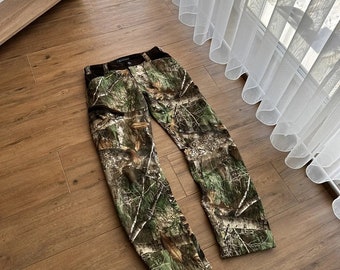 Pantaloni giapponesi vintage Deerhunter Realtree Camo Cargo