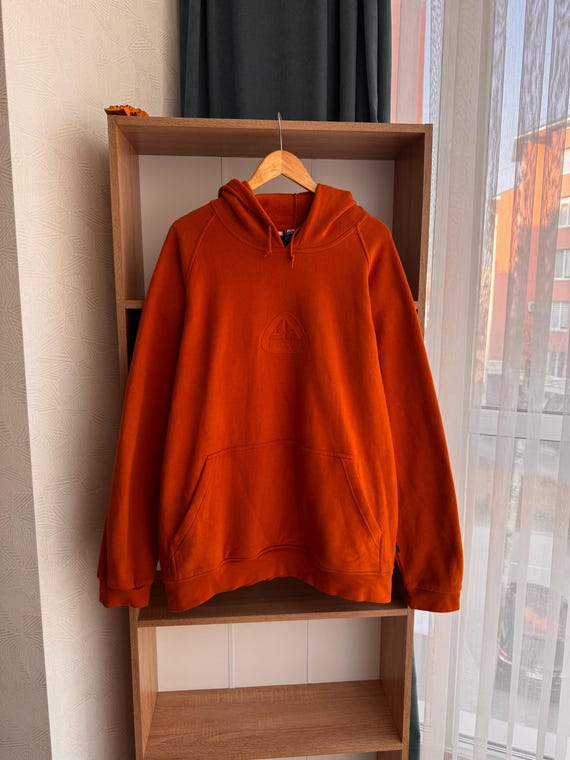 nike acg hoodie orange